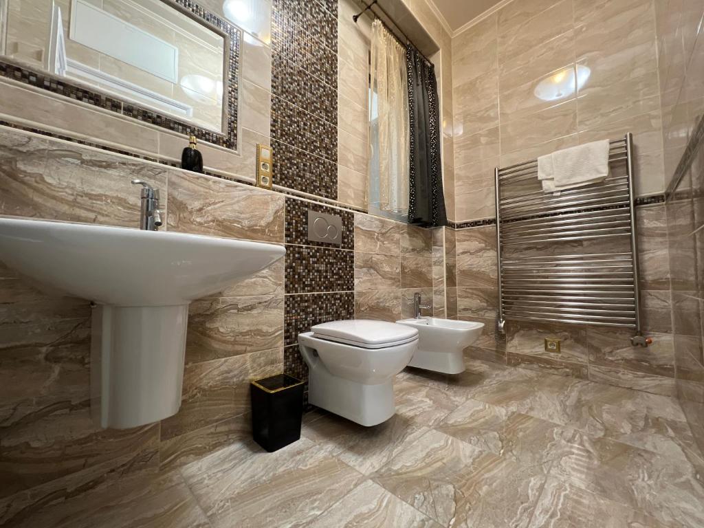 Kúpeľňa v ubytovaní Soltész Grand Residence