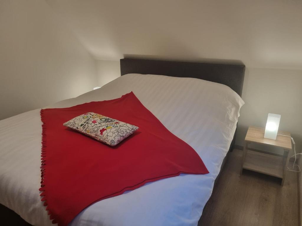 Postel nebo postele na pokoji v ubytování Vakantiewoning Bisonder