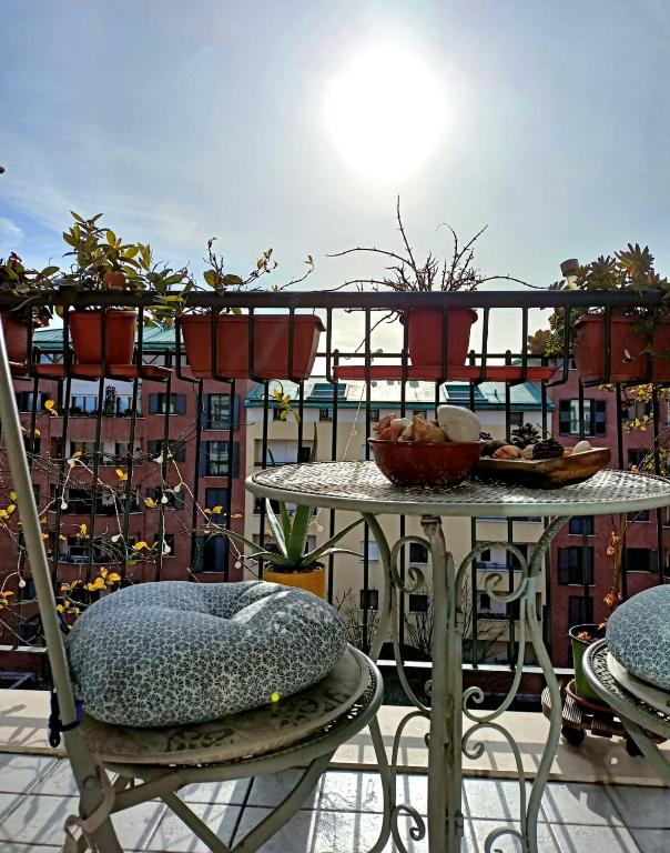 Balkón nebo terasa v ubytování Relaxing apartment near Milan