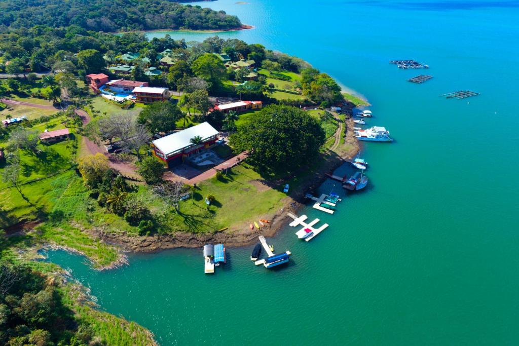 Pemandangan dari udara bagi Hotel Puerto San Luis