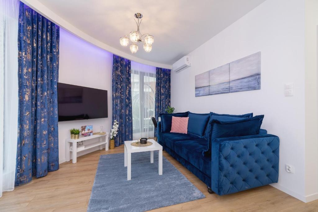 Posedenie v ubytovaní Wiślane Tarasy Lux Apartments Cracow by Renters Prestige
