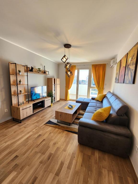 Posezení v ubytování Adriatic Apartment