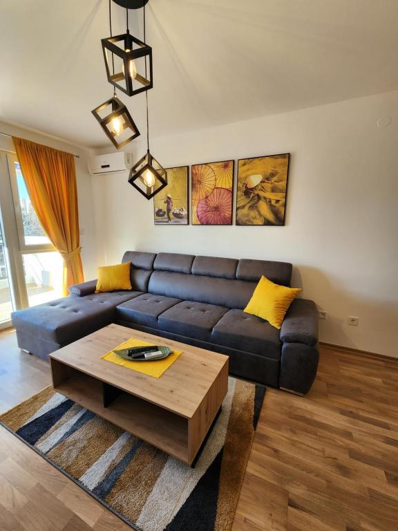 Posezení v ubytování Adriatic Apartment