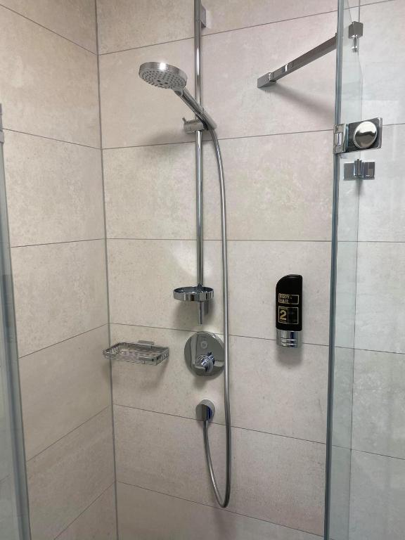 Koupelna v ubytování Stadthotel Haslach