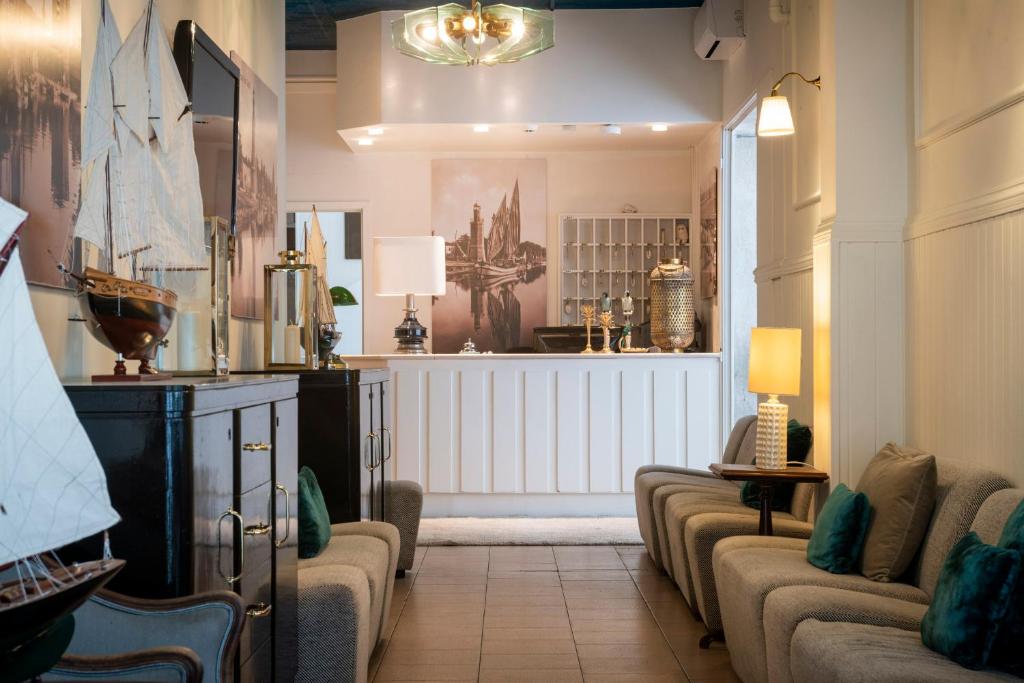 Posezení v ubytování Hotel Maarea