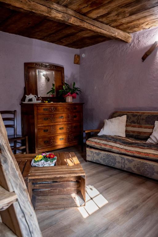 Posezení v ubytování Agribenessere Agli Abatti