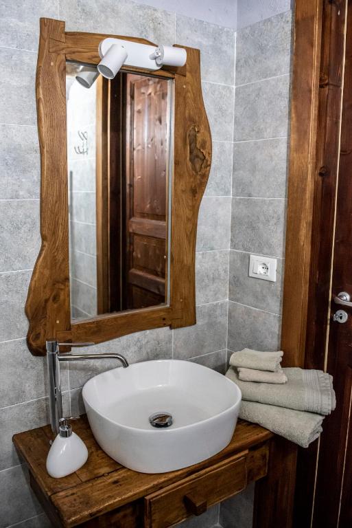 Koupelna v ubytování Agribenessere Agli Abatti