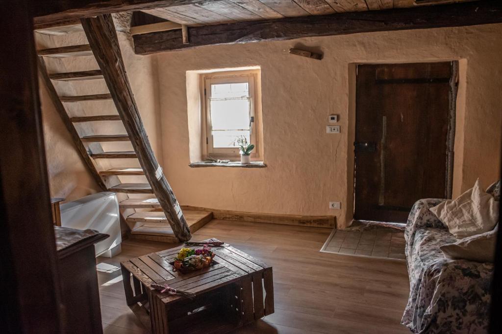 Posezení v ubytování Agribenessere Agli Abatti