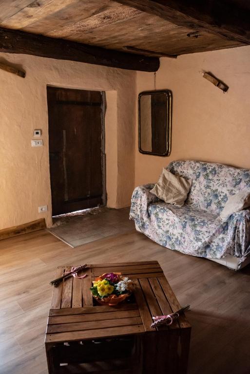 Posezení v ubytování Agribenessere Agli Abatti