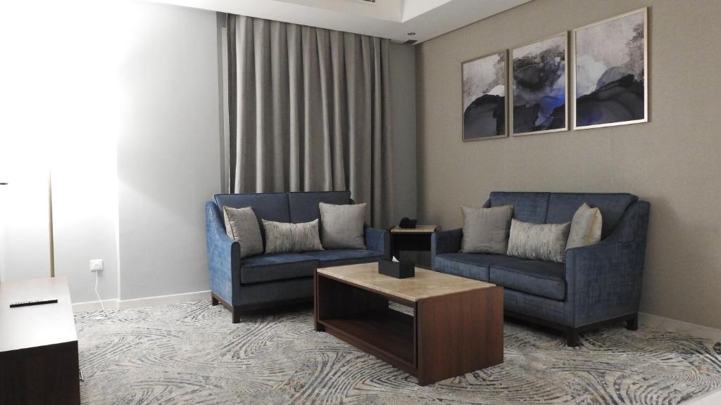 Posezení v ubytování فندق ليفيل ناين Level Nine Hotel