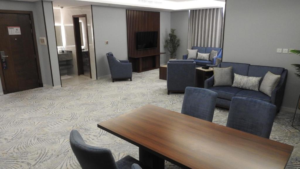 Posezení v ubytování فندق ليفيل ناين Level Nine Hotel