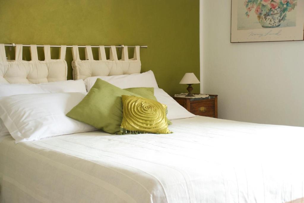 Ένα ή περισσότερα κρεβάτια σε δωμάτιο στο Alle Terme B&B