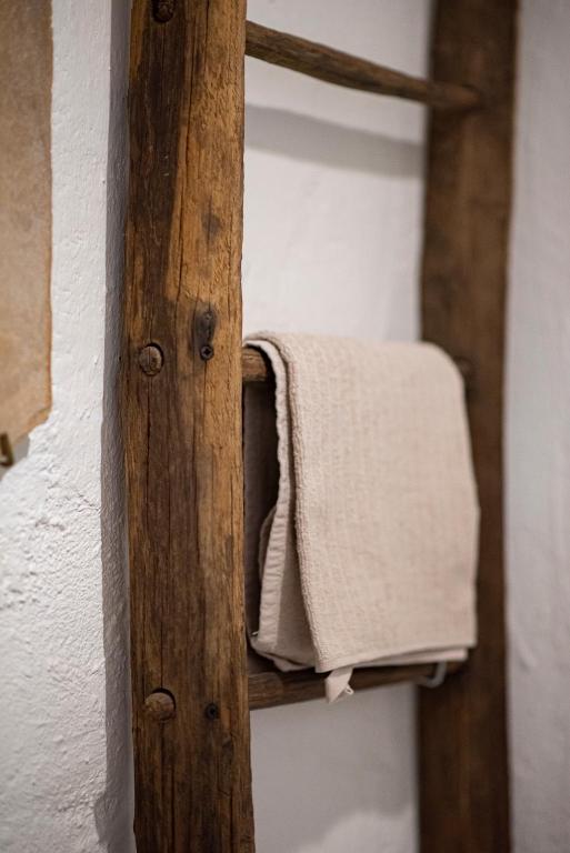 Postel nebo postele na pokoji v ubytování Agribenessere Agli Abatti