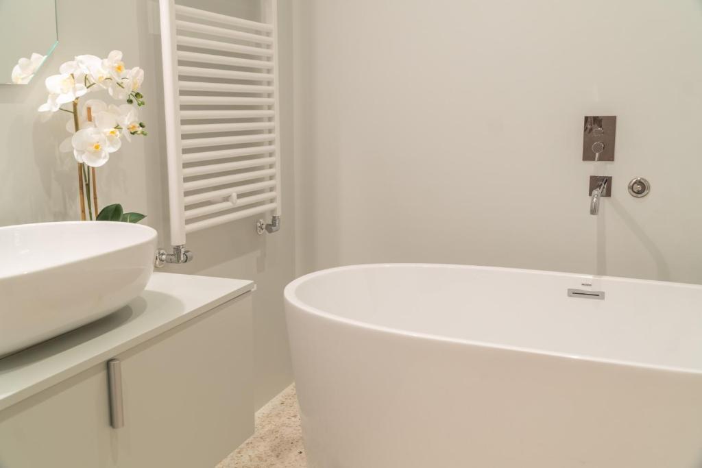 Koupelna v ubytování Ninfea Luxury Suites