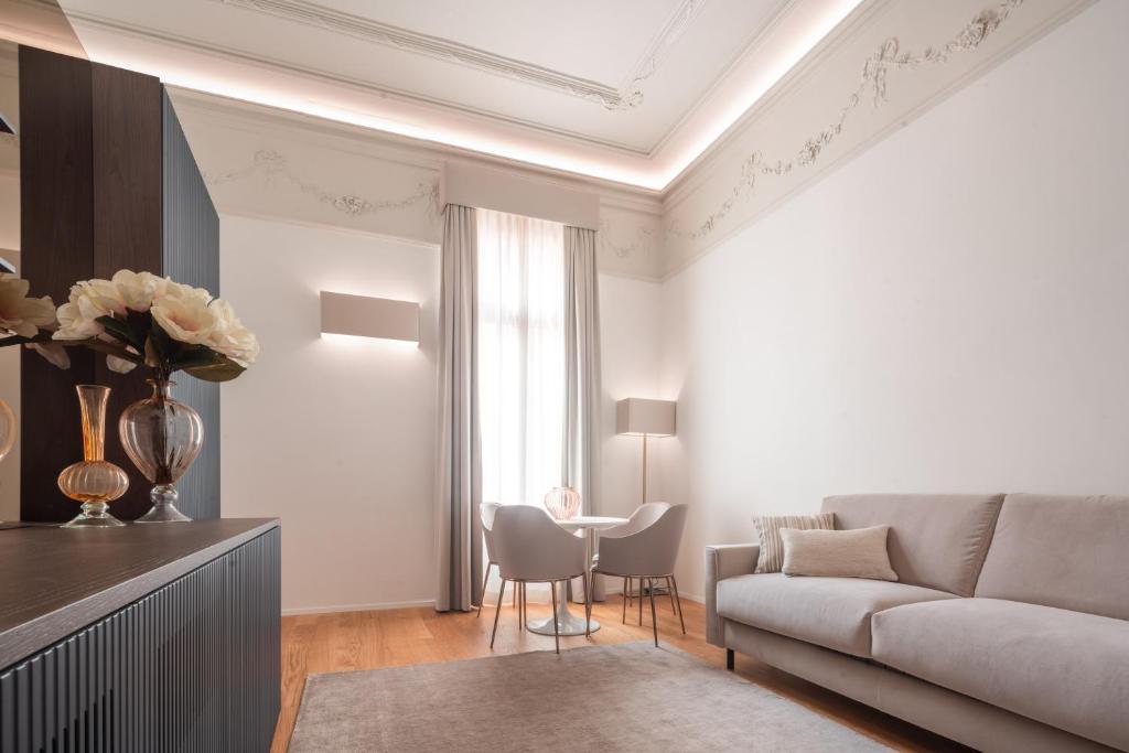 Posezení v ubytování Ninfea Luxury Suites