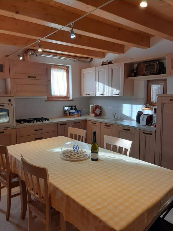 Kuchyň nebo kuchyňský kout v ubytování Casa Rosetta