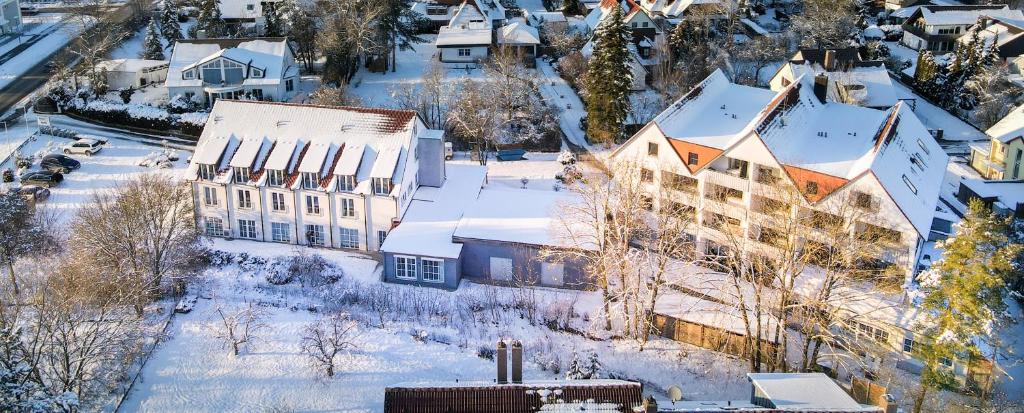 Hotel Am Kurpark Späth v zimě