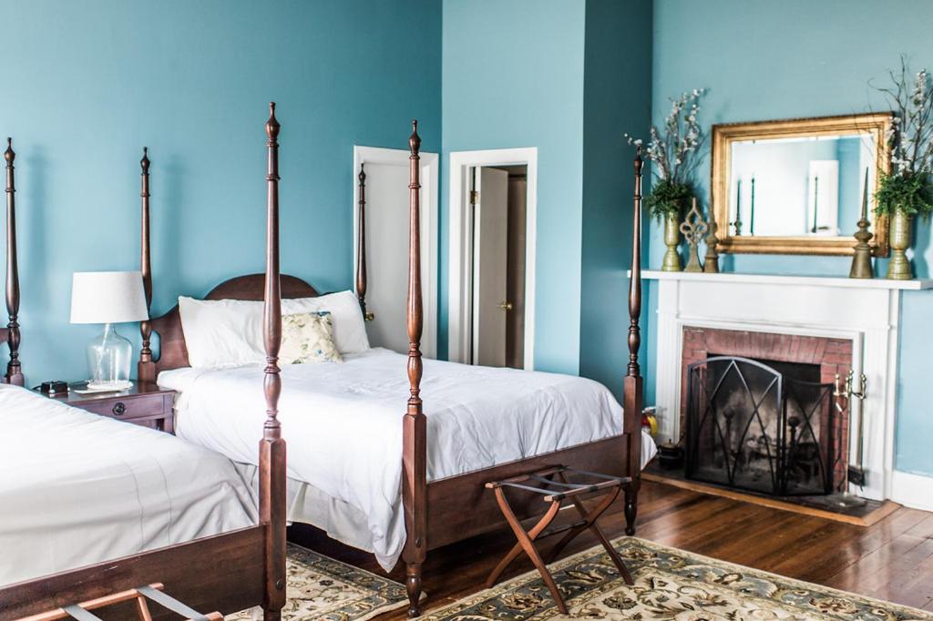 Marriott Ranch Bed and Breakfast - Deluxe Queenskamer Met Twee Queensize Bedden