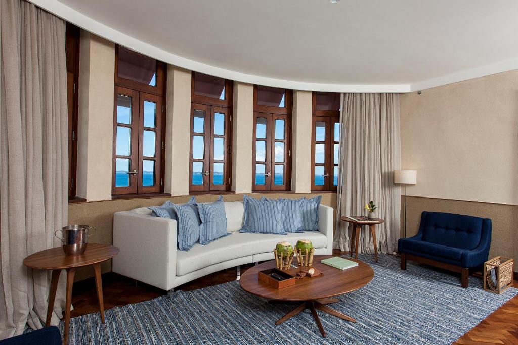 Posezení v ubytování Hotel Fasano Salvador