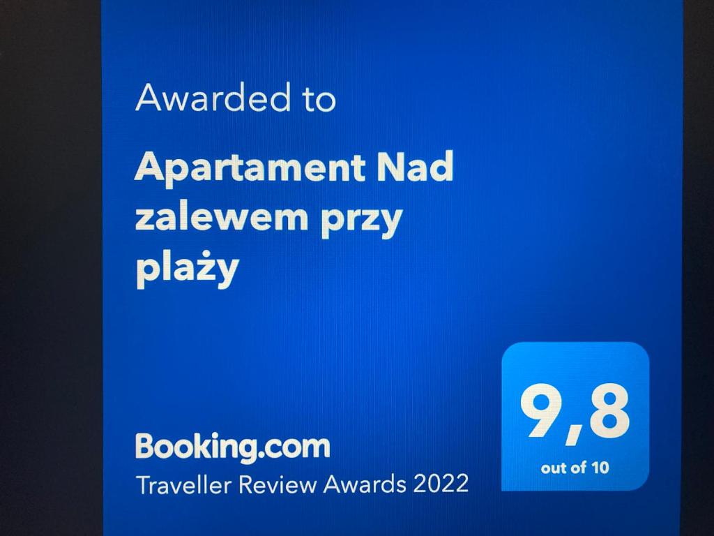 Certifikát, ocenenie alebo iný dokument vystavený v ubytovaní Apartament Marzeń Plaża Zalew i Las