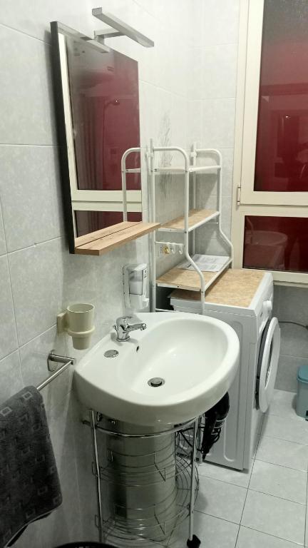 Kúpeľňa v ubytovaní la casa di enzo