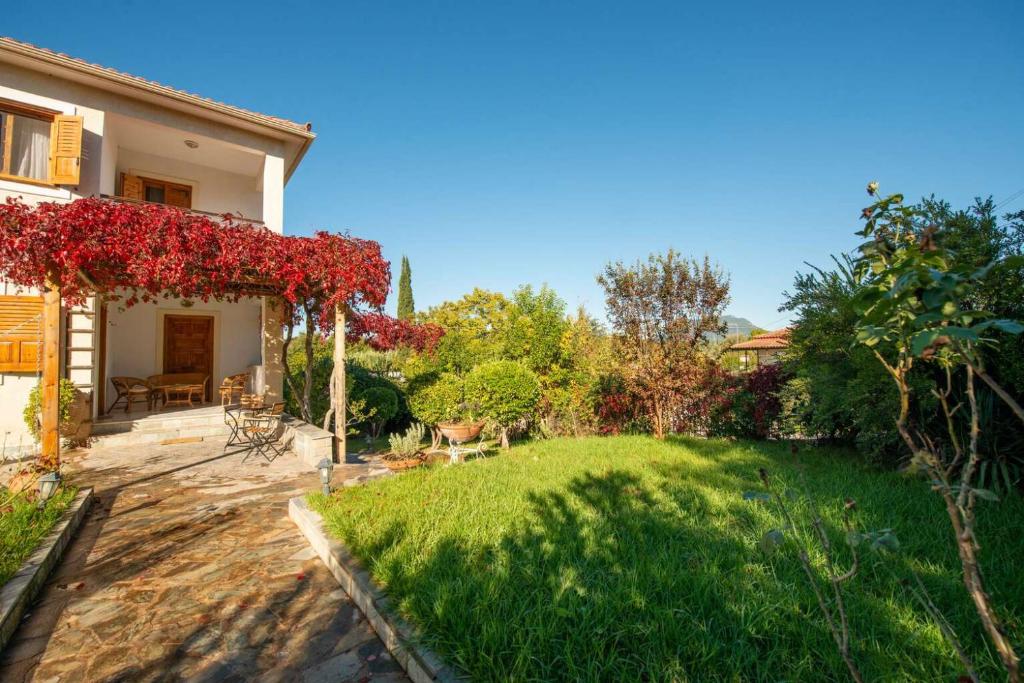 Zahrada ubytování Messini Agrilia Residence
