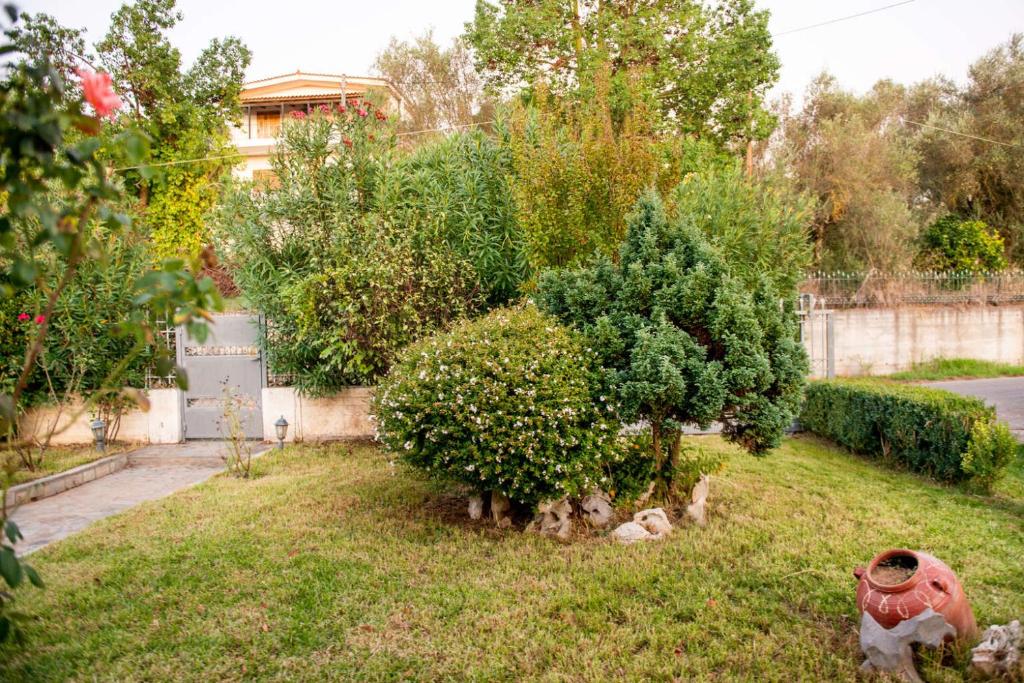 Zahrada ubytování Messini Agrilia Residence
