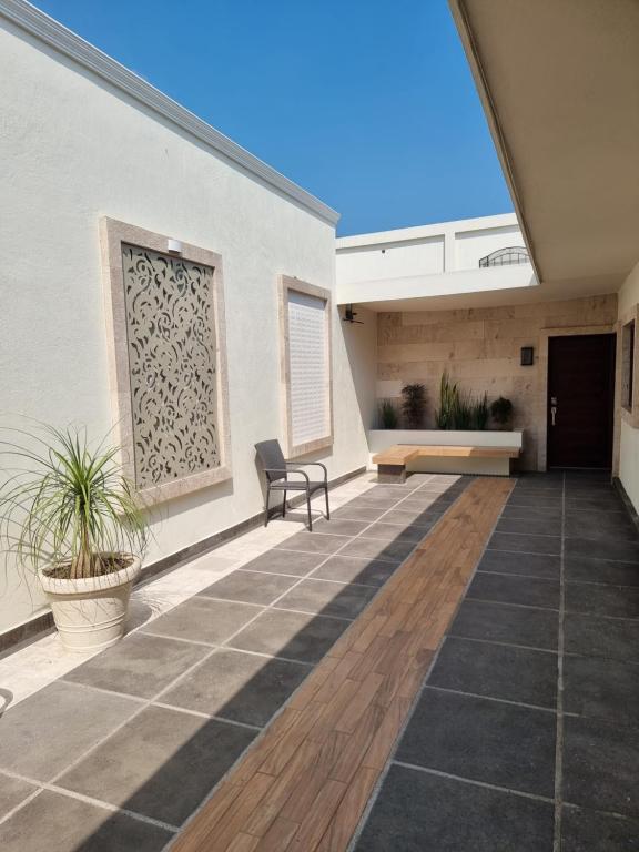 Patio nebo venkovní prostory v ubytování Casa Escamela Suites privadas