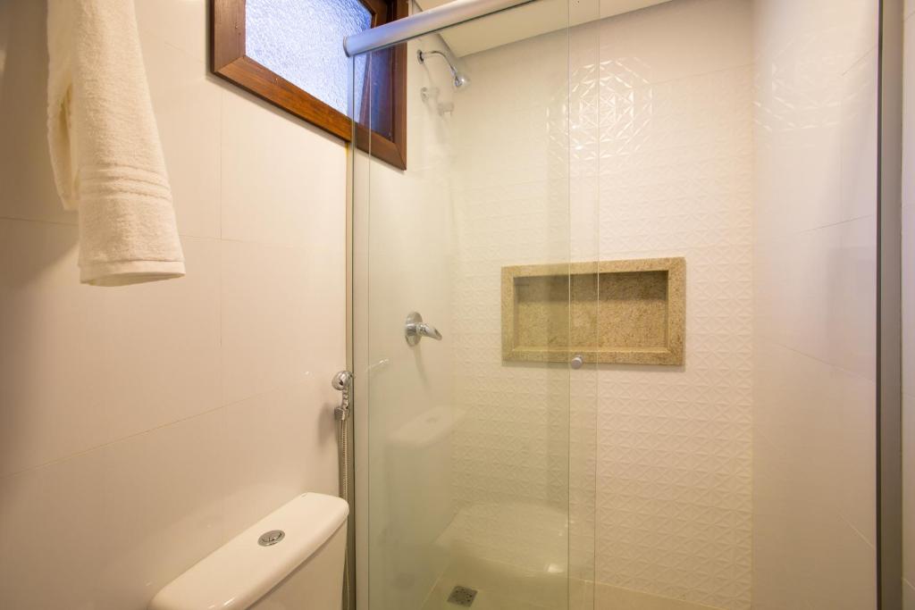 Koupelna v ubytování Hotel Encantos de Itaperapuã