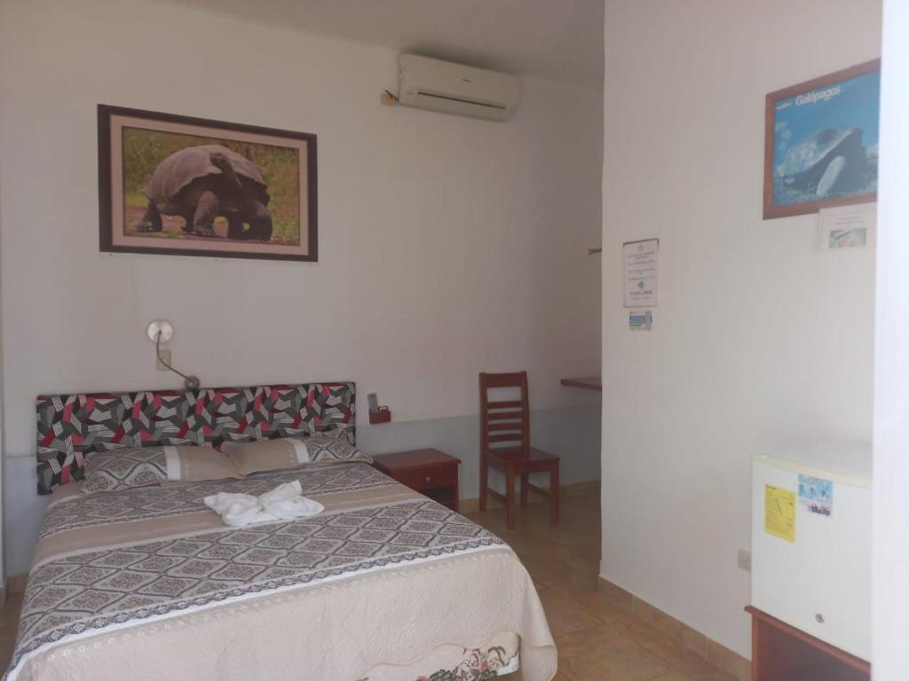 Postel nebo postele na pokoji v ubytování Stefany's Lodging