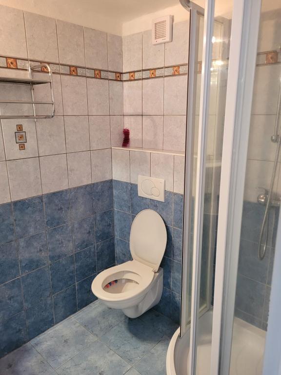 Koupelna v ubytování Apartmány 009
