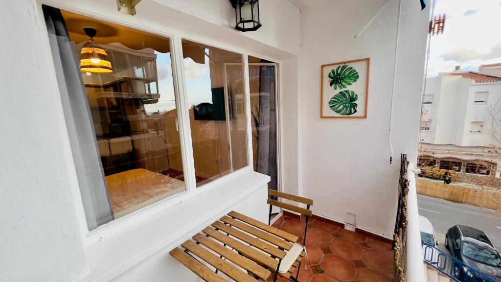 Kuchyň nebo kuchyňský kout v ubytování Estudio Bahía en el centro de Nerja - South Costa