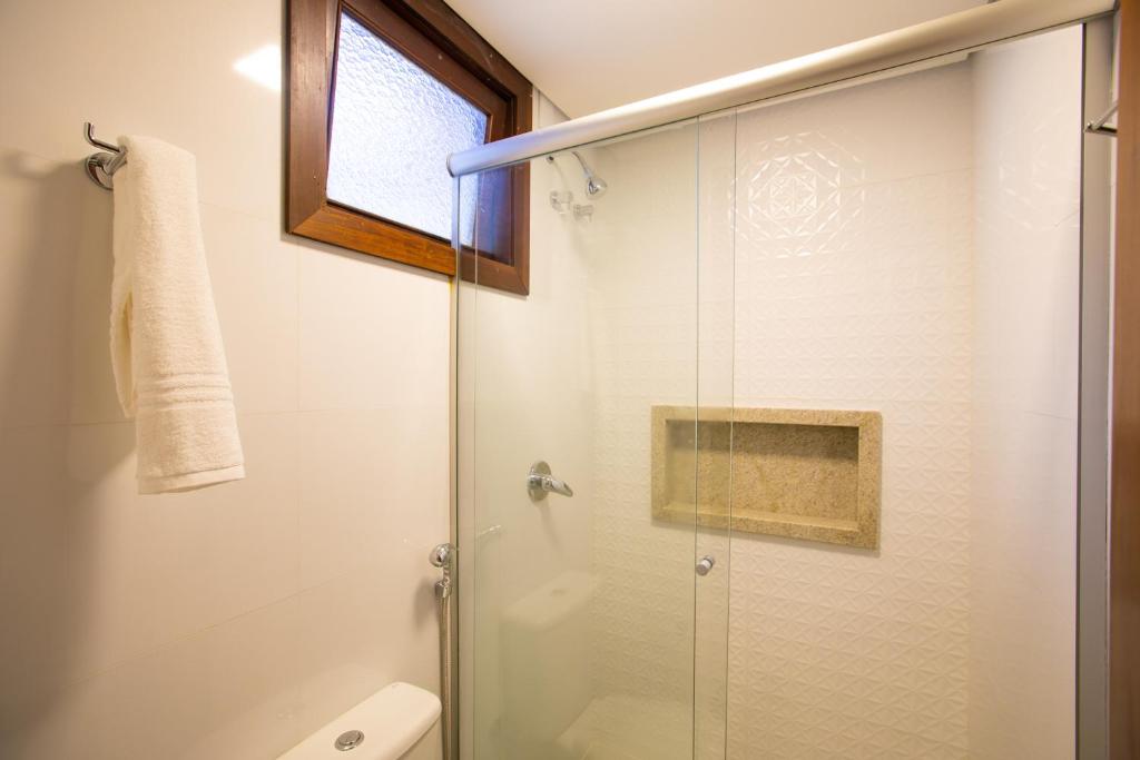 Koupelna v ubytování Hotel Encantos de Itaperapuã