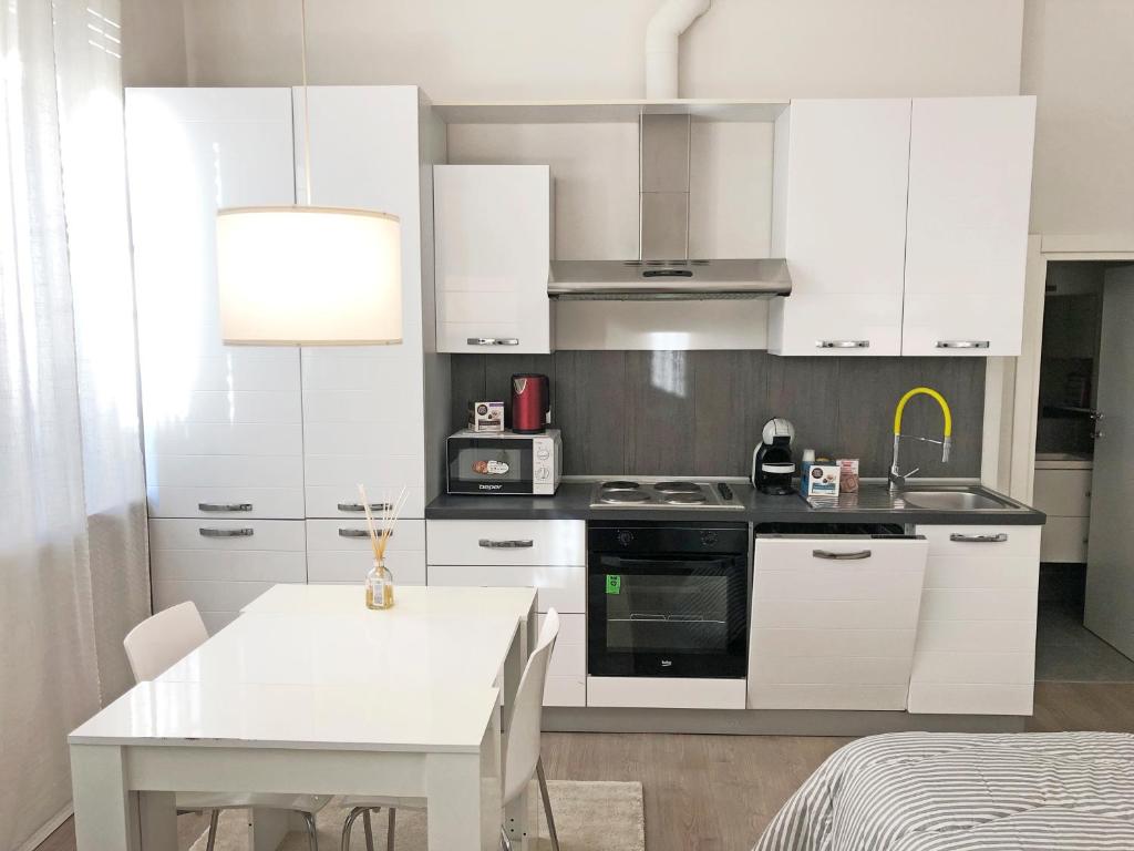 Nhà bếp/bếp nhỏ tại Appartamento Il Gelsomino