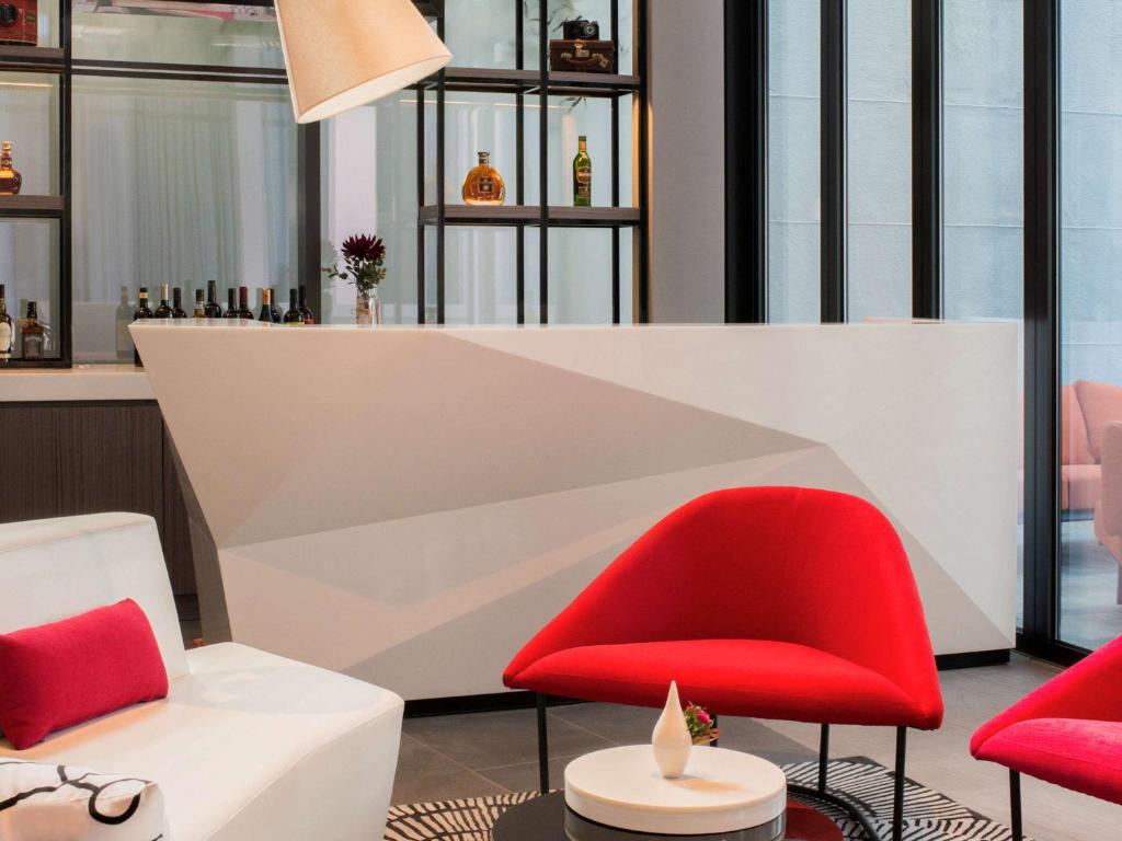 Posezení v ubytování ibis Styles Ambassador Seoul Myeong-dong