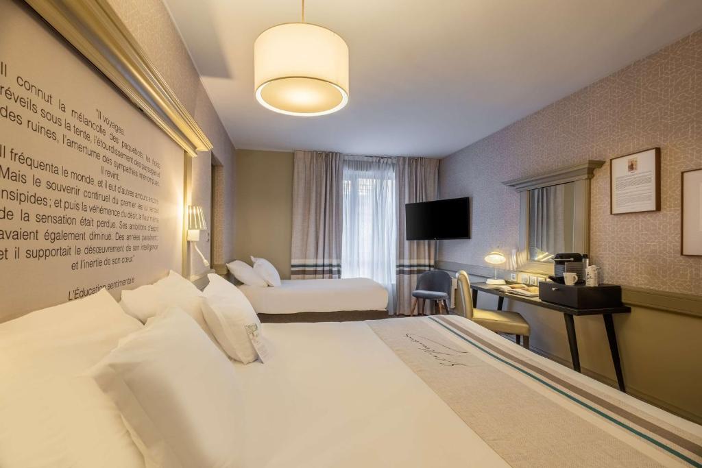 Hôtel Littéraire Gustave Flaubert, BW Signature Collection - Comfort Üç Kişilik Oda