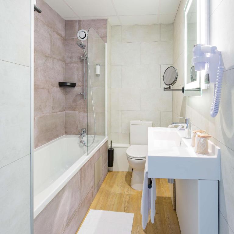 Koupelna v ubytování Best Western Mulhouse Salvator Centre