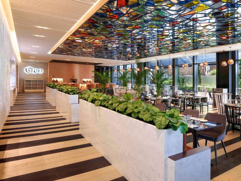 Um restaurante ou outro lugar para comer em Mondrian Seoul Itaewon