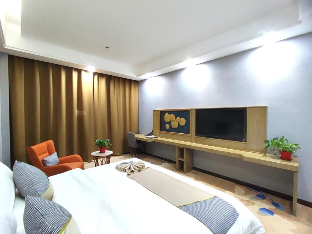 Posezení v ubytování Zhangye KAI RUI Hotel