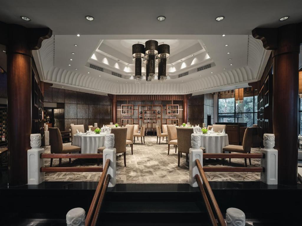 Posezení v ubytování Hotel Indigo Shenzhen Overseas Chinese Town by IHG
