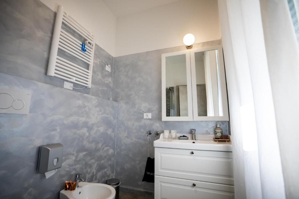 Kúpeľňa v ubytovaní Bru Rooms