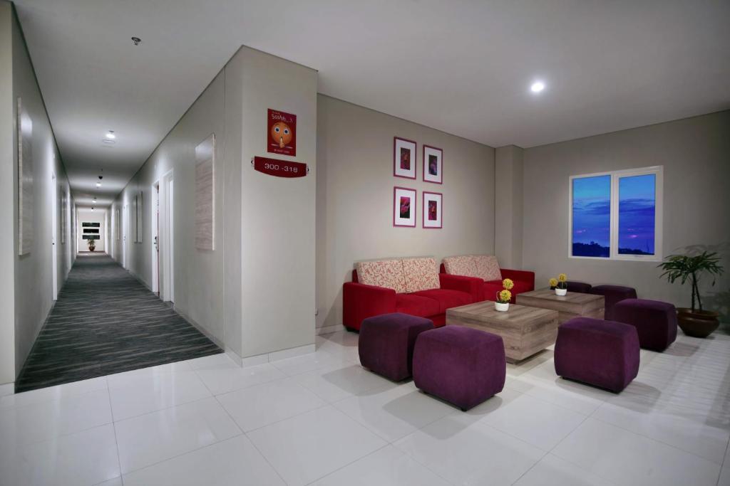 Posezení v ubytování favehotel Langko Mataram - Lombok