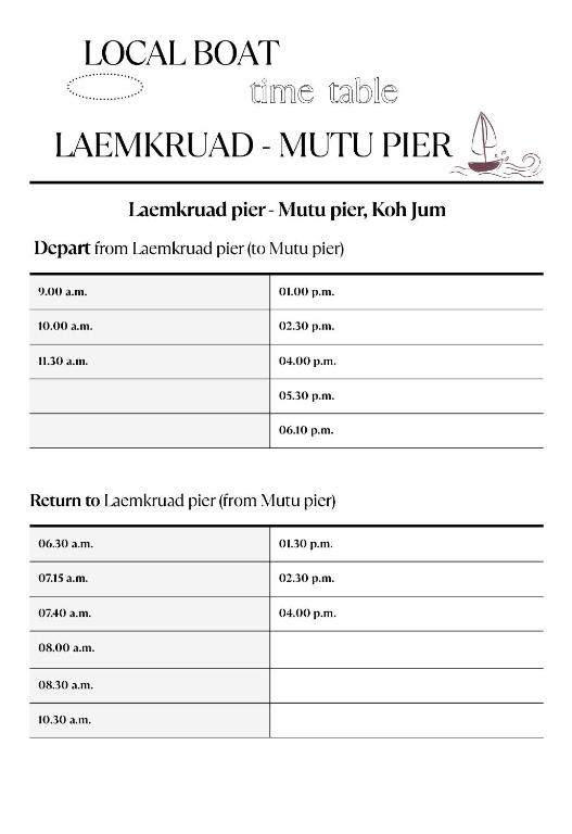 Sun Smile Beach Koh Jum - 5
