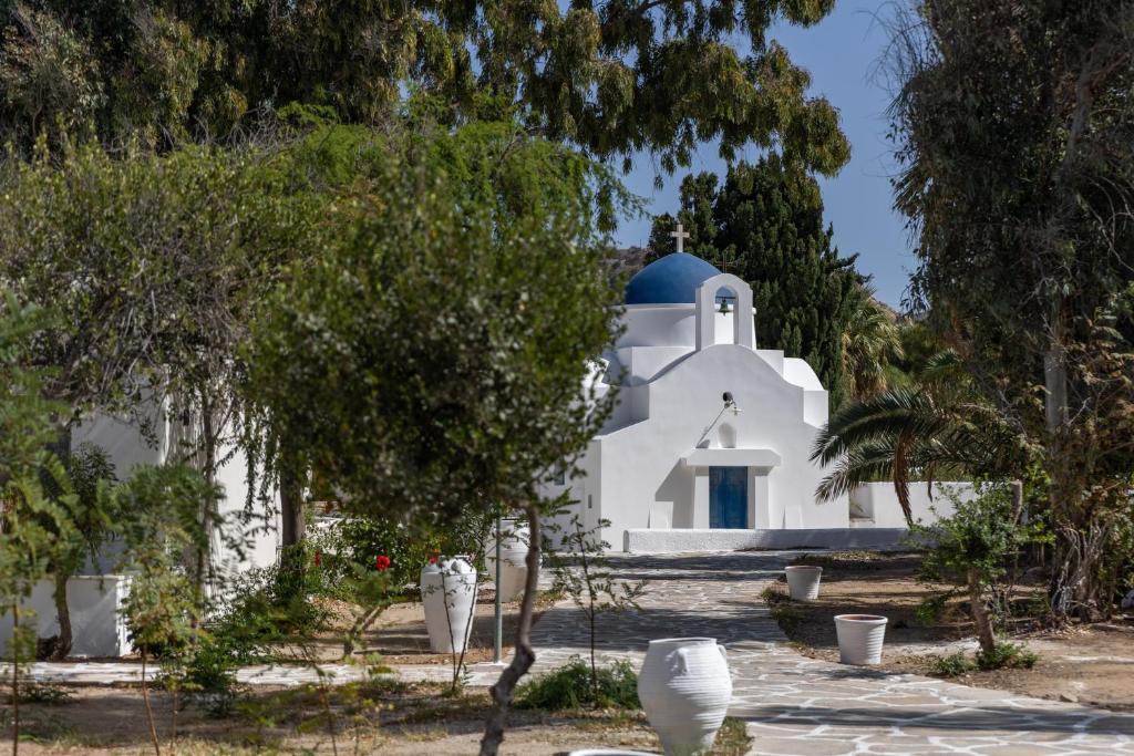 Zahrada ubytování Naxos green Village hotel