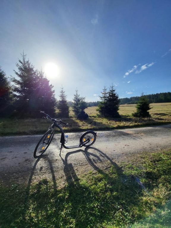 Jízda na kole v ubytování Apartmán U Zlaté břízy Krušné hory - Erzgebirge nebo okolí