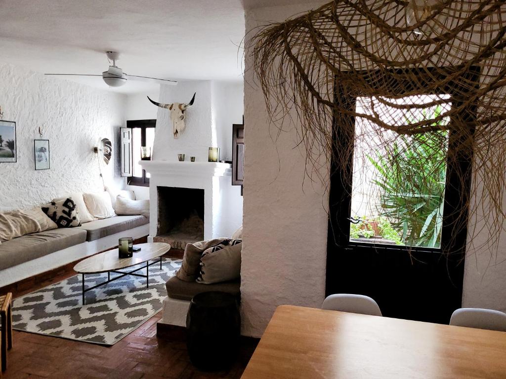 Posedenie v ubytovaní Casa Nomad