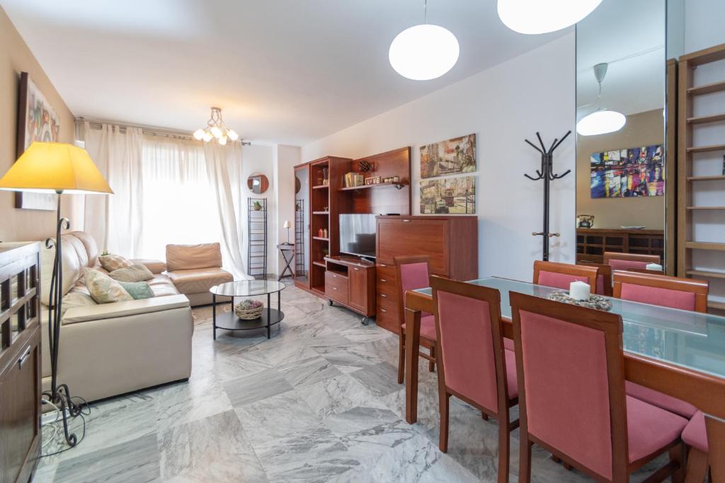 Posezení v ubytování Apartamento Cadiz Be Kind