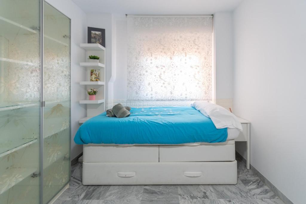 Postel nebo postele na pokoji v ubytování Apartamento Cadiz Be Kind