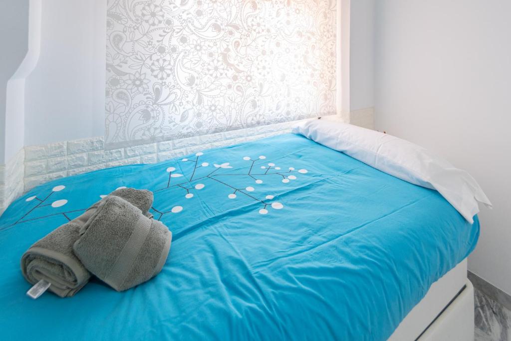 Postel nebo postele na pokoji v ubytování Apartamento Cadiz Be Kind