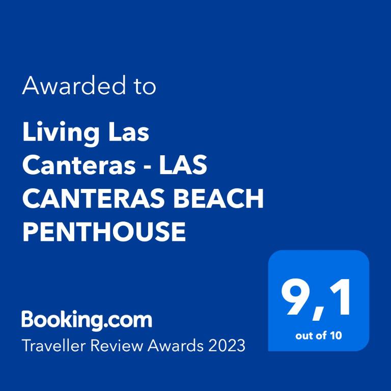 Living Las Canteras Homes - LAS CANTERAS PENTHOUSE tanúsítványa, márkajelzése vagy díja